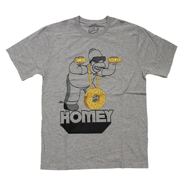 T-Shirt à imprimé Simpsons pour hommes
