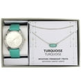 thumbnail image 3 of Ladies turquoise strap Watch and Necklace, 3 of 3