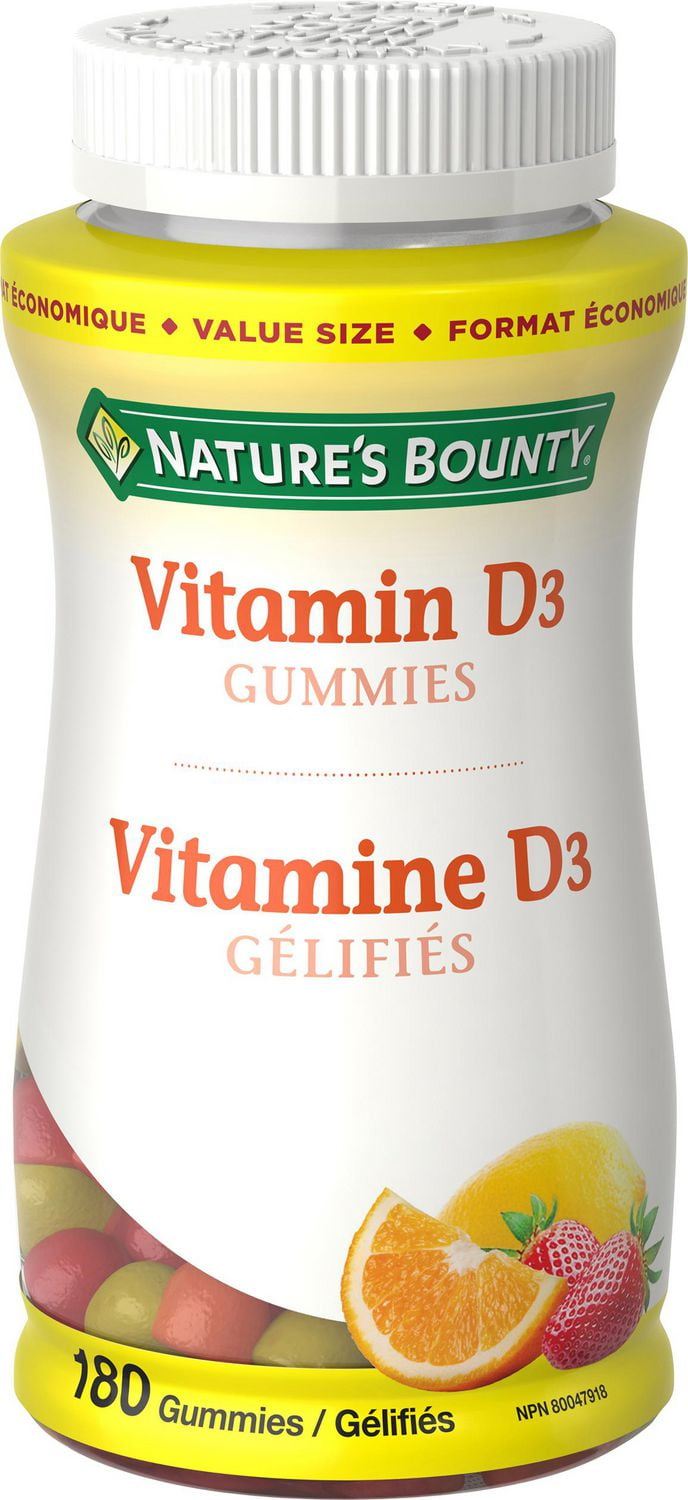 Vitamin D3 Gummies, 180 Gummies