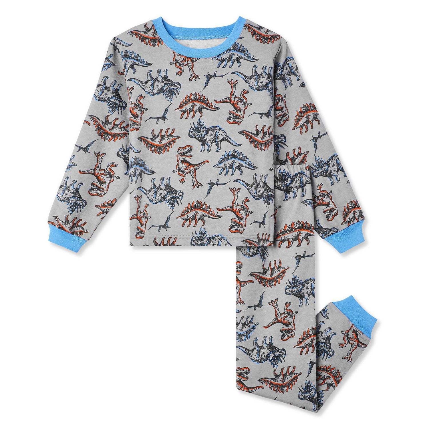 George Boys' 2-Piece Flannel Pajama Set