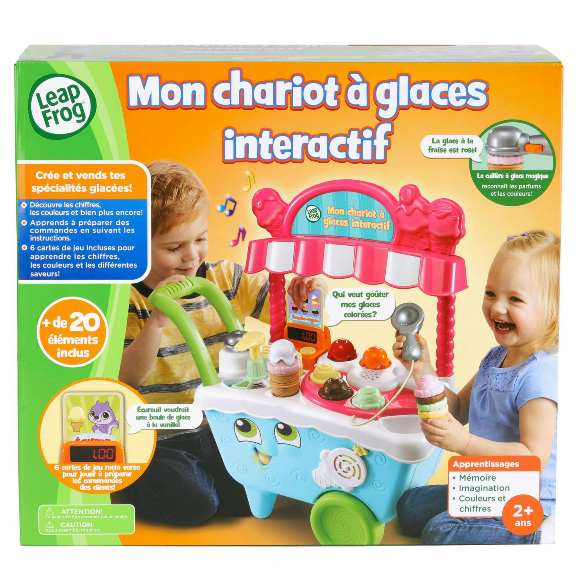 LeapFrog Scoop & Learn Ice Cream Cart™ - French Version, 2 years and up 