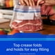 Ziploc® Freezer Bags, Grip 'n Seal Technology for Easier Grip, Open, and Close, Medium, 38 Count, 38 Bags, Medium - image 4 of 9