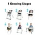 Chaise haute 6-en-1 Graco Table2Table  LX 6 étapes – image 2 sur 5