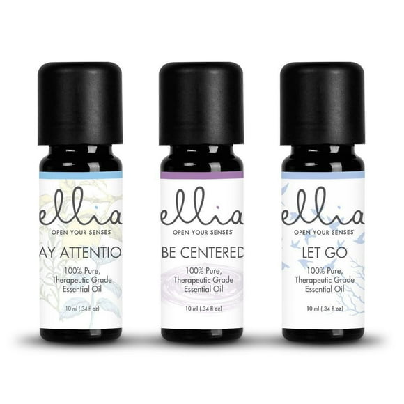 Ellia Essential Oil 3 pack - Pay Attention/Be Centered/Let Go
