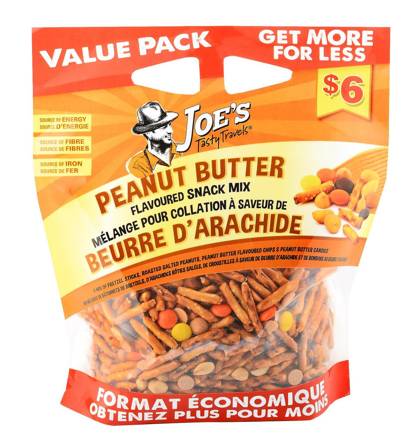 Joe's Tasty Travels Value Pack Peanut Butter Snack Mix Walmart Canada