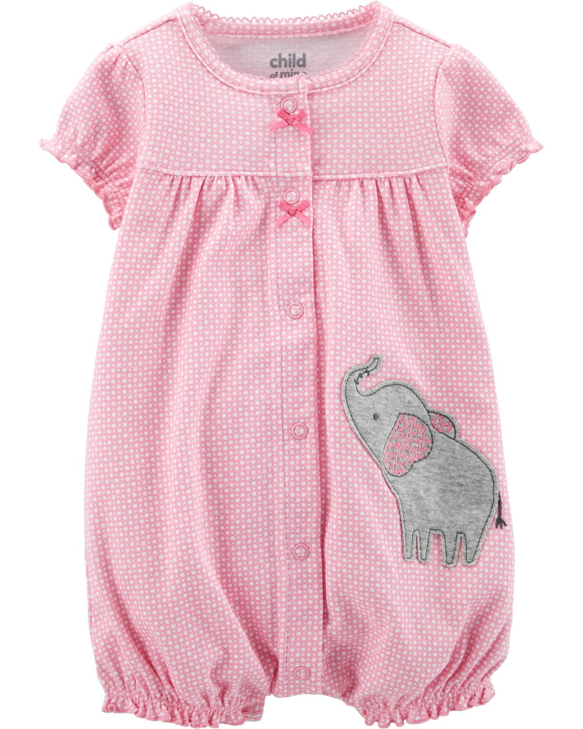 Child of Mine Carters Baby Girls Romper
