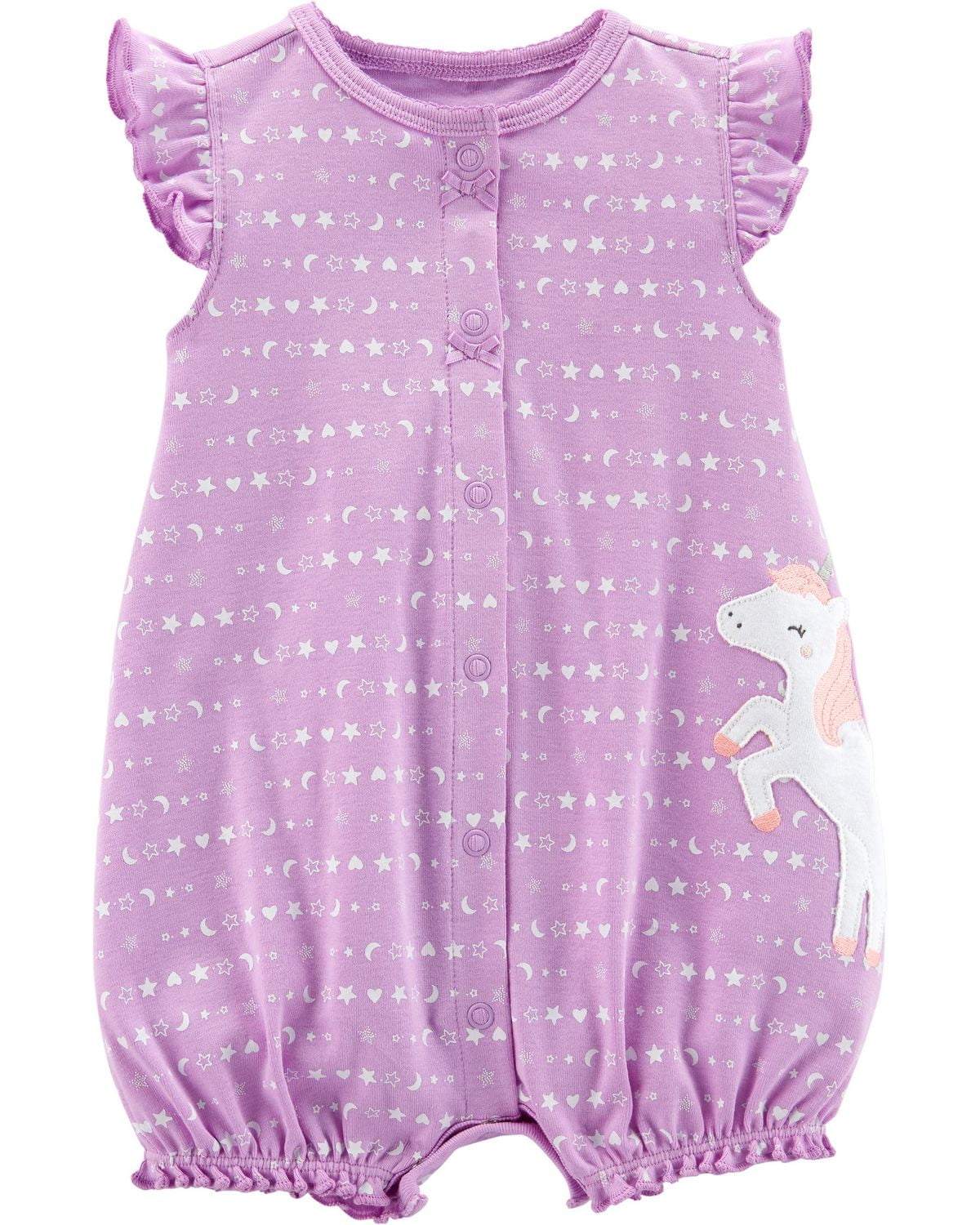 Child of Mine made by Carter's Newborn Girls' 1 piece romper unicorn Walmart Canada