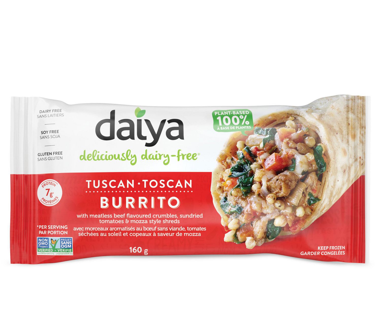 DAIYA Tuscan Burrito Walmart Canada