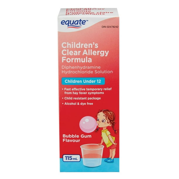 Equate Children’s Clear Allergy Formula, 115mL Walmart.ca