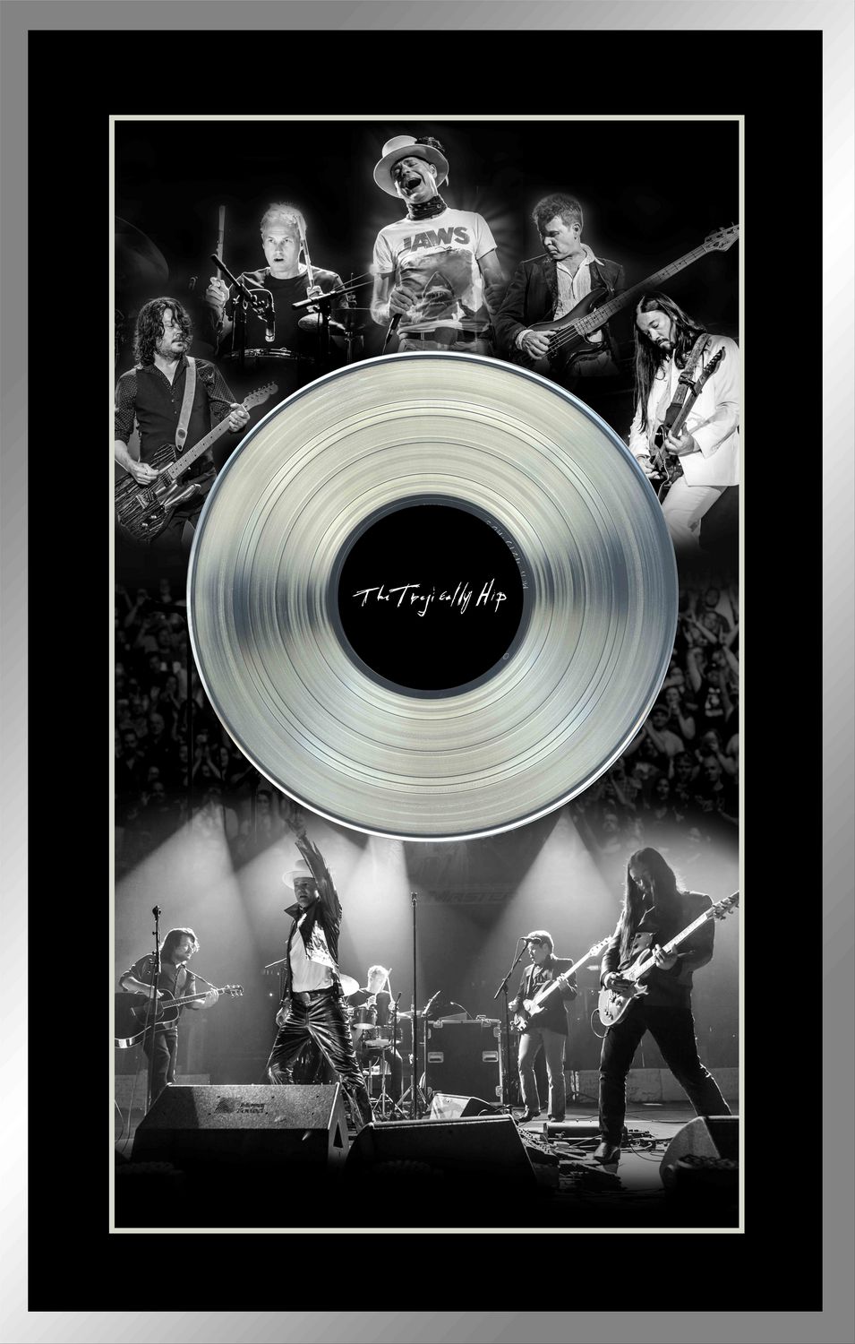 The Tragically Hip B W Frame W Platinum Lp Walmart Canada