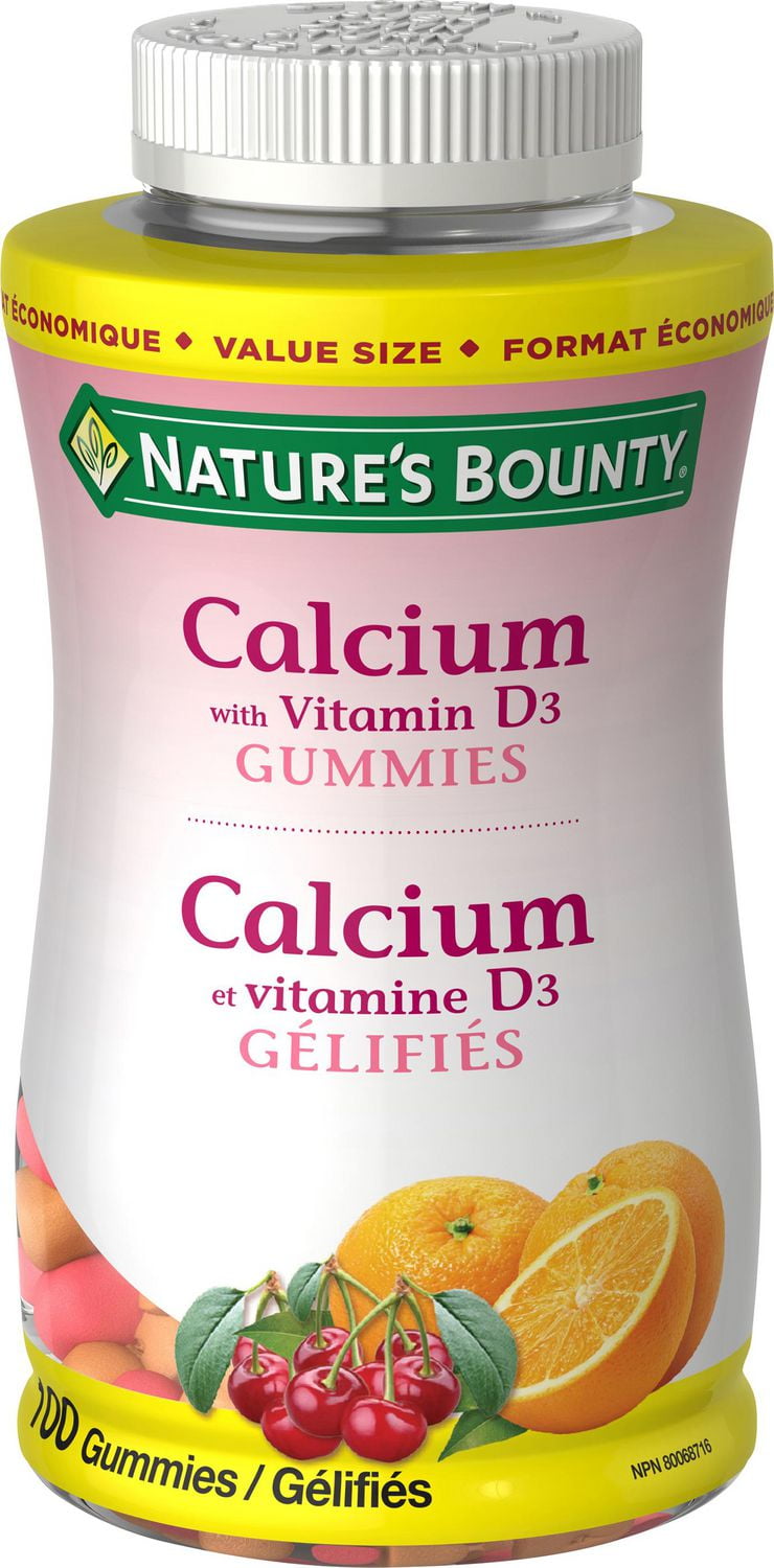 Calcium with Vitamin D3 Gummies