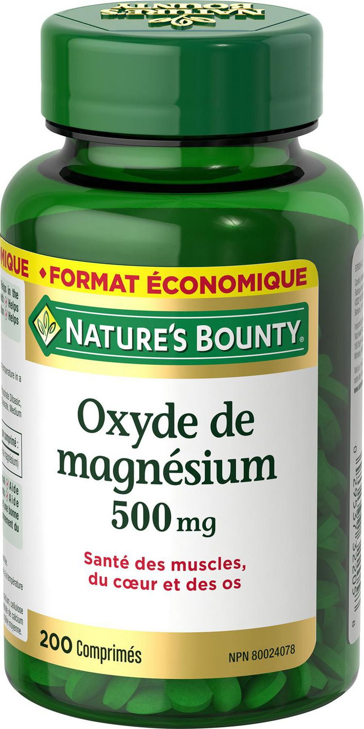 Oxyde de Magnésium 200 comprimés enrobés