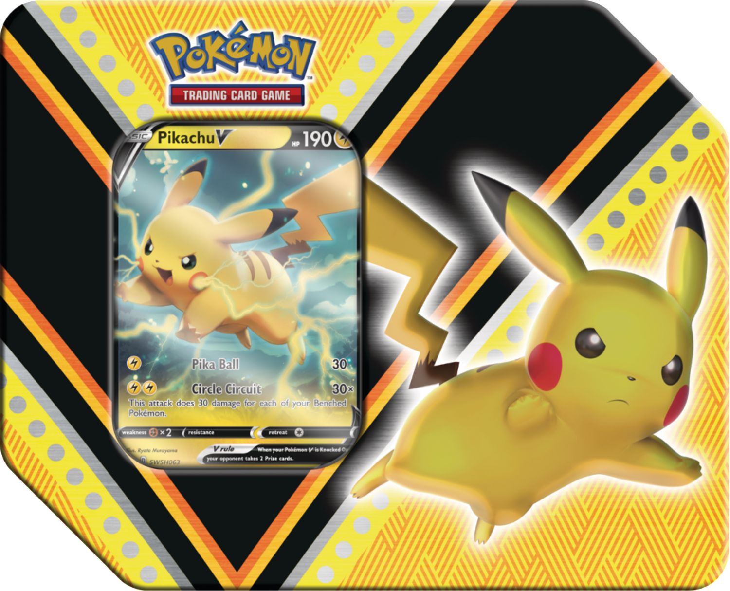 Pokemon V Powers Pikachu Tin Walmart Canada
