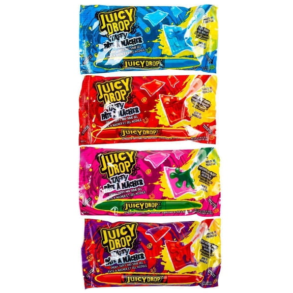 Juicy drop pop taffy