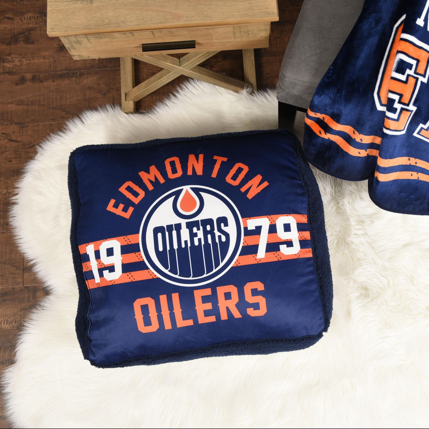 NHL Edmonton Oilers Ultimate Fan Jumbo Pillow Walmart Canada