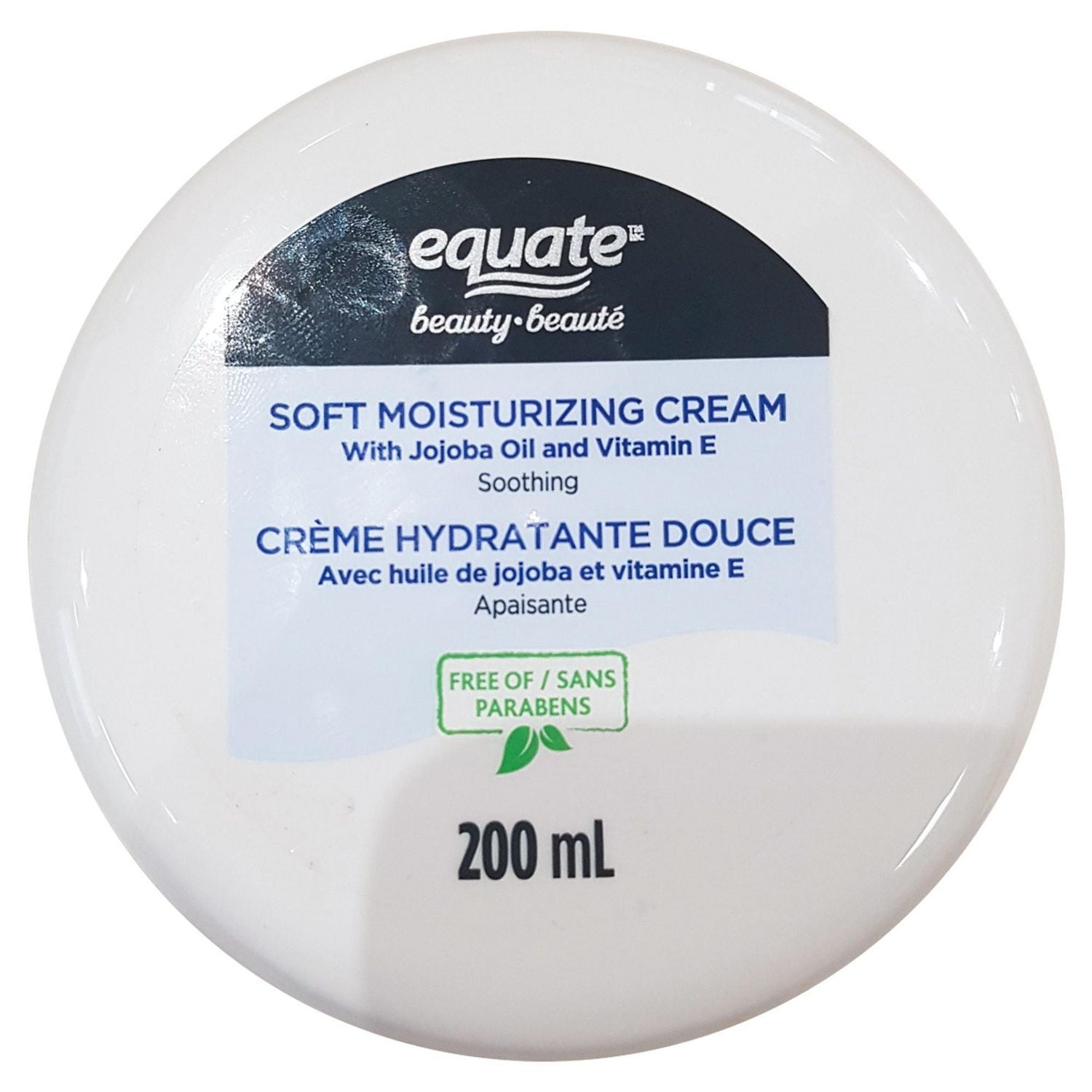 Equate Beauty Soft Moisturizing Cream with Jojoba Oil and Vitamin E