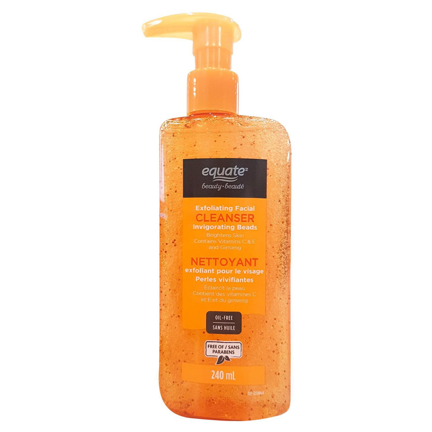 Equate Beauty Exfoliating Cleanser with Invigorating Beads, 240mL