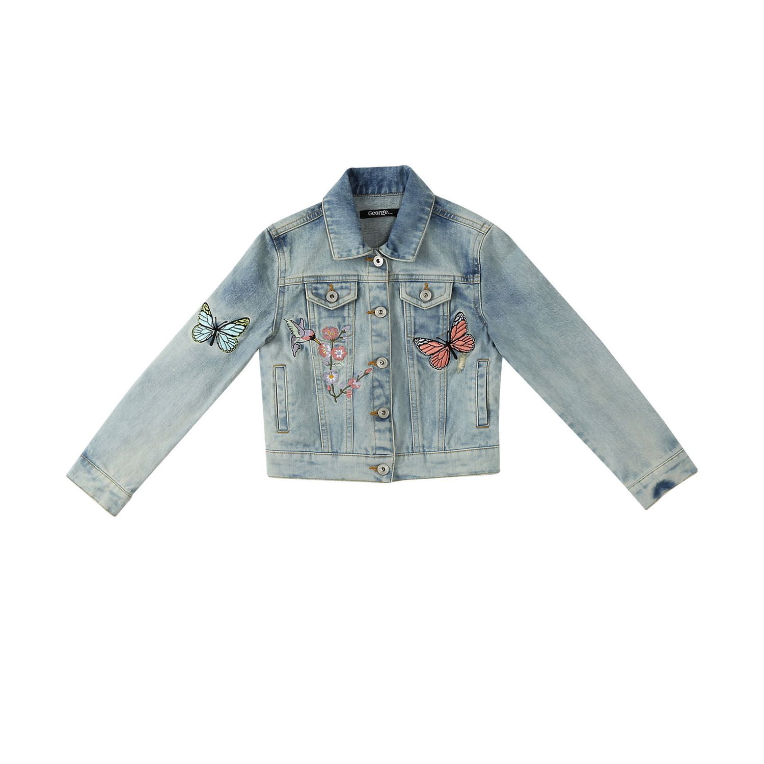 Walmart girls hot sale jean jacket