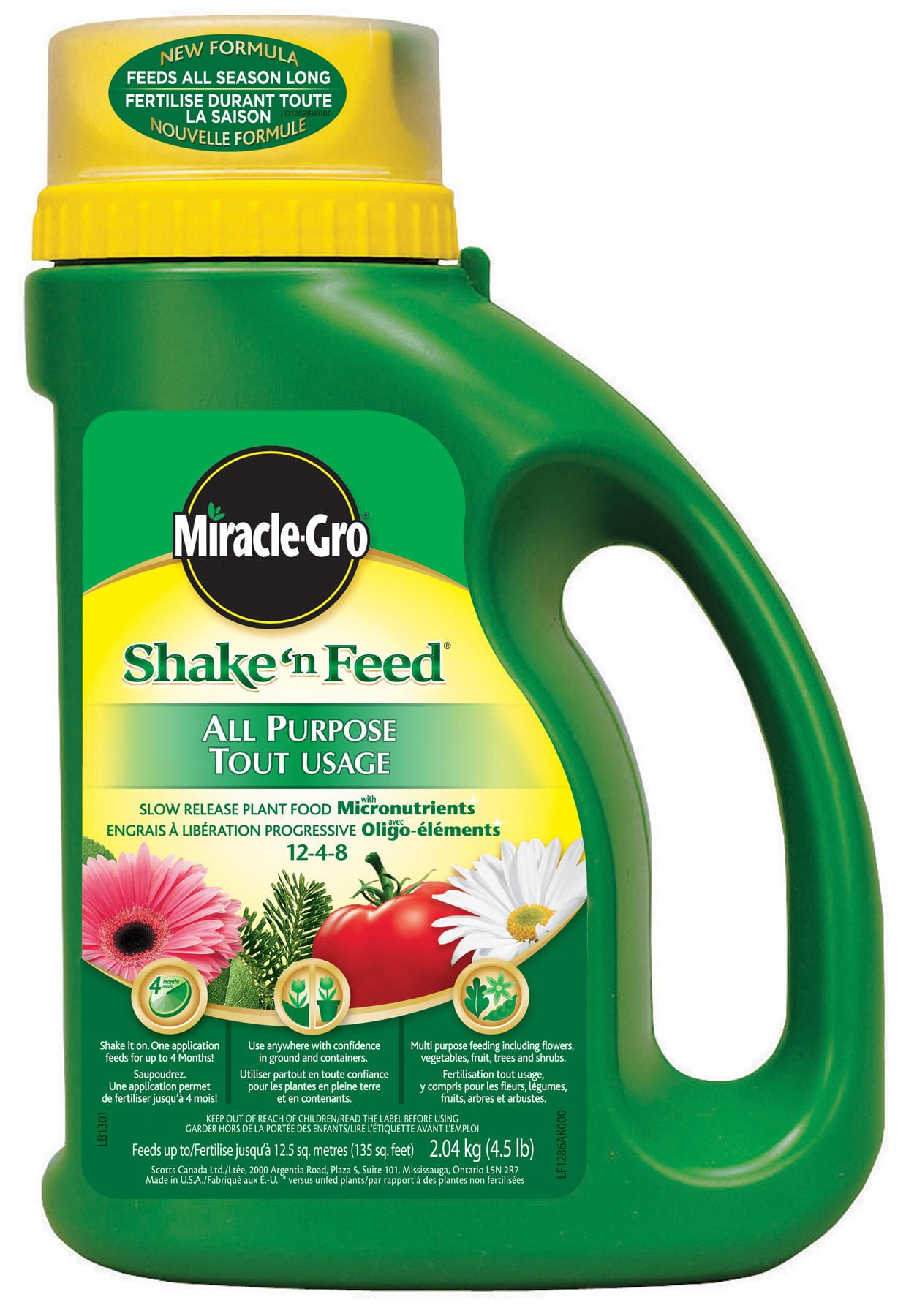 MiracleGro Shake'n Feed AllPurpose Plant Food 1248 Walmart Canada