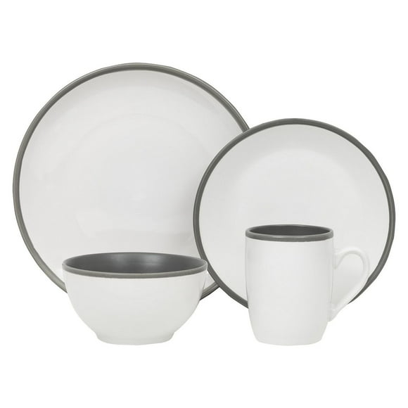 Two Tone Luna 16PC Dinnerset