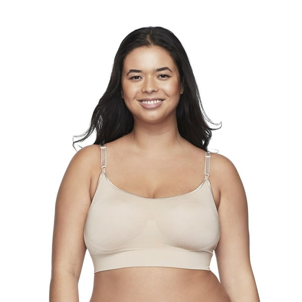 Warner's Women's Easy Does It® Dig-Free Comfort Band Wireless Lightly Lined Convertible  Comfort Bra RM0911E, Wireless lightly lined convertible comfort bra 
