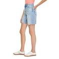 thumbnail image 2 of No Boundaries Women's Denim Bermuda Short, 2 of 6