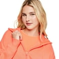 thumbnail image 4 of No Boundaries Women's Oversized Zip-Up Hoodie, 4 of 6