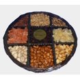thumbnail image 1 of 9 Pocket Round Wicker Gift Tray 720g, 1 of 1