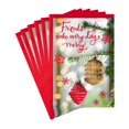 thumbnail image 1 of Hallmark Christmas Cards Pack, Friends Make Every Day Merry (6 Holiday Cards With Envelopes), 1 of 6