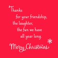 thumbnail image 3 of Hallmark Christmas Cards Pack, Friends Make Every Day Merry (6 Holiday Cards With Envelopes), 3 of 6
