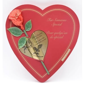 Elmer's Boîte de chocolat au coeur de la rose