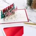 thumbnail image 3 of Hallmark Signature Paper Wonder 3D Pop-Up Christmas Card (Merry Christmas Trees), 3 of 7