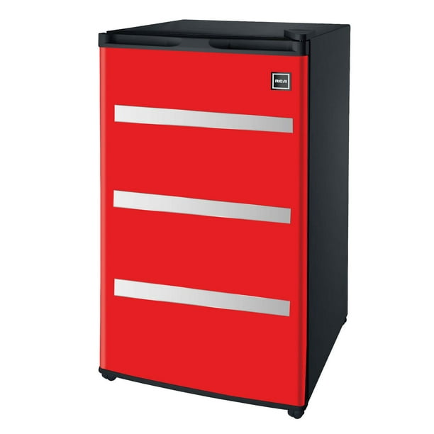 Réfrigérateur de garage compact RCA de 3,2 pi3 en rouge