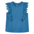 thumbnail image 1 of George Girls' Embroidered Trim Tank, 1 of 2