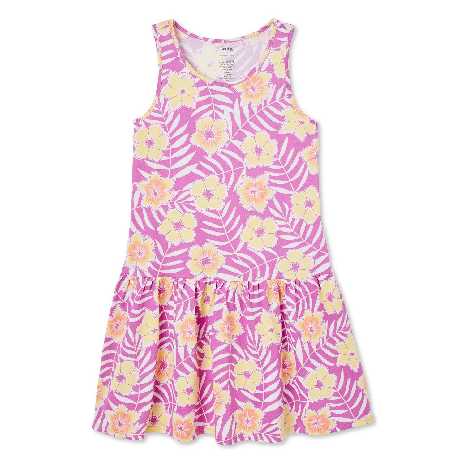 George Girls' Skater Dress, Sizes XS-XL