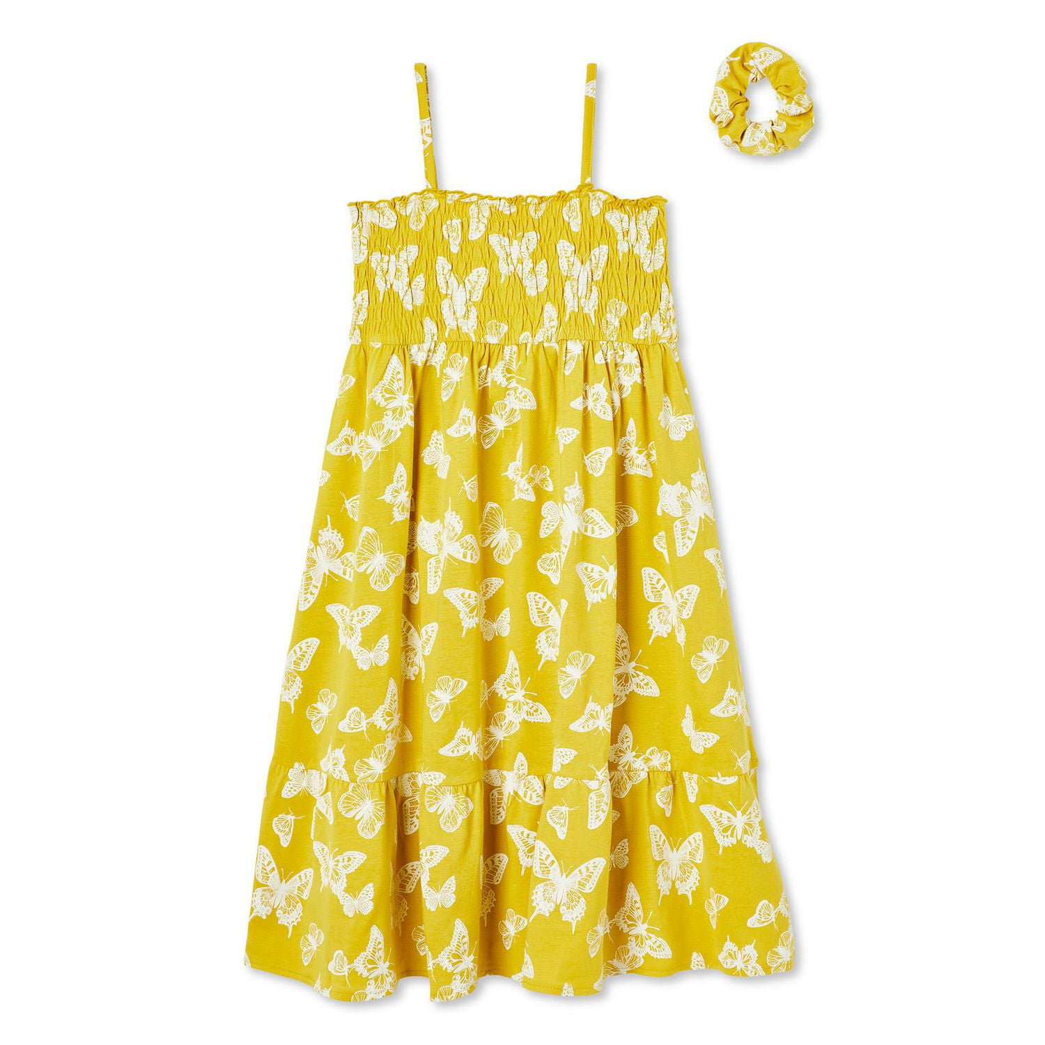 Ensemble 2 pièces avec robe à smocks George pour filles