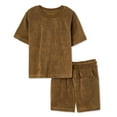 thumbnail image 1 of George Toddler Boys' Terry Short 2-Piece Set, 1 of 1
