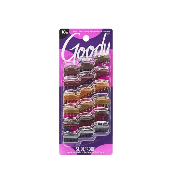 Goody Classics Mini Bow Tie Claw Clip - 18Ct, Goody Claw Clip