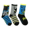 thumbnail image 2 of Batman Boys' 3-Pack Crew Socks, 2 of 4