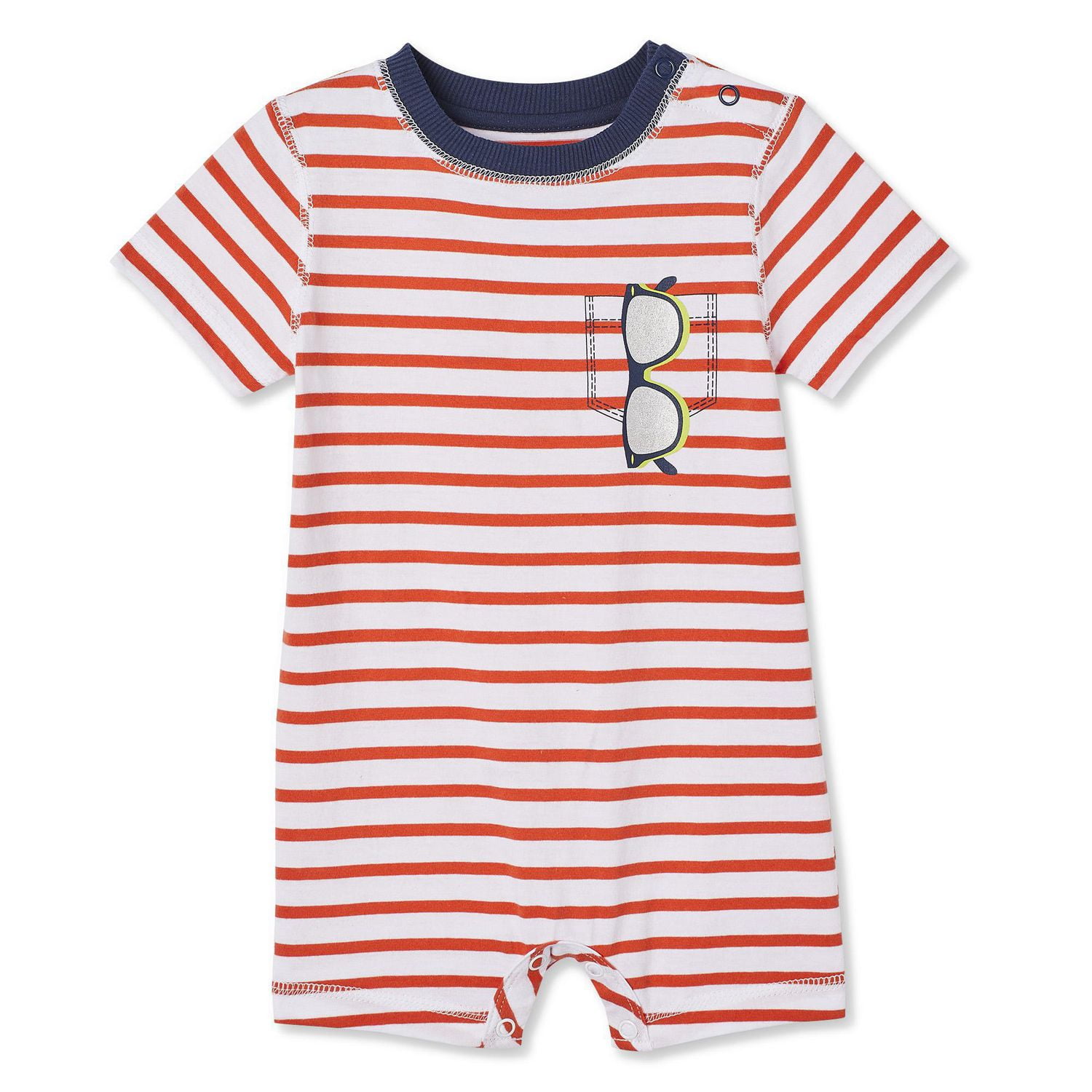 Baby Boys' Short Sleeve Romper Walmart Canada