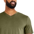 thumbnail image 4 of George Men's Stretch V-Neckline Tee, 4 of 6