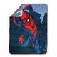 Marvel Spider-Man 'Balançoire de la Ville' Jeté en Molleton Toucher Soie, Microfibre – image 2 sur 2