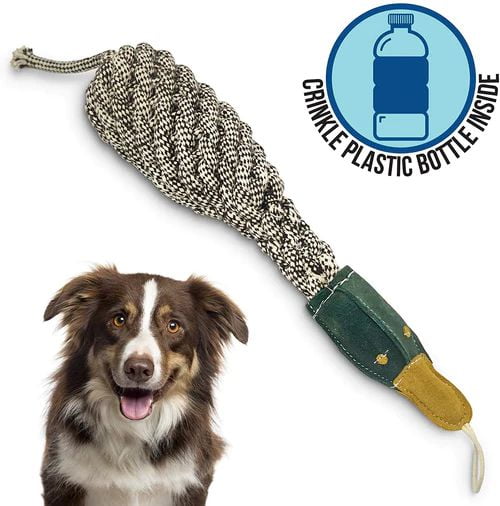 Outback Jack Krinkles Eco Friendly Natural Pheasant Rope Dog Toy Rope Dog Toy Walmart