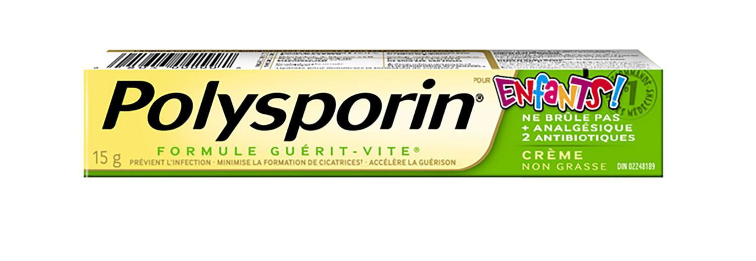 Polysporin Pour Enfants Creme Antibiotique 15 G Walmart Canada