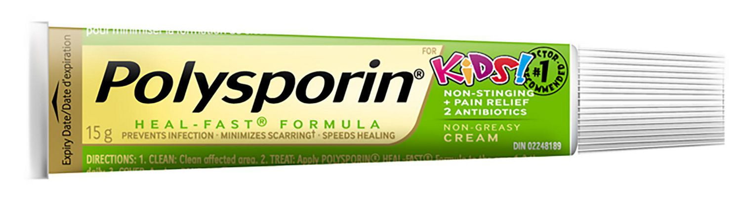 Polysporin Pour Enfants Creme Antibiotique 15 G Walmart Canada