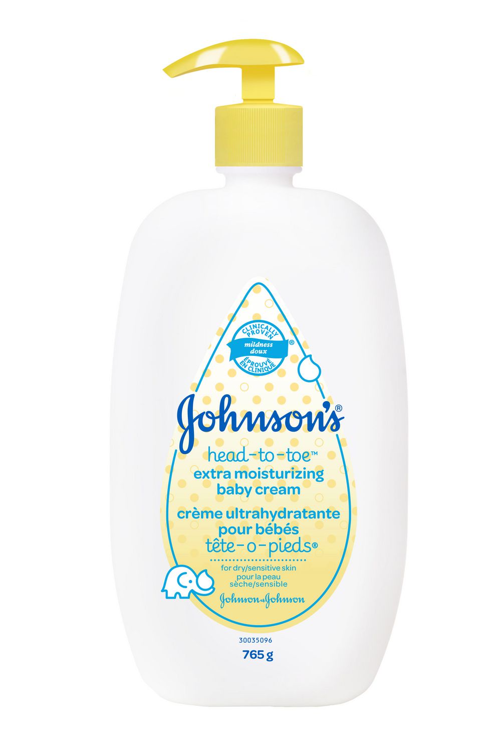 Johnson's head to hot sale toe baby cream