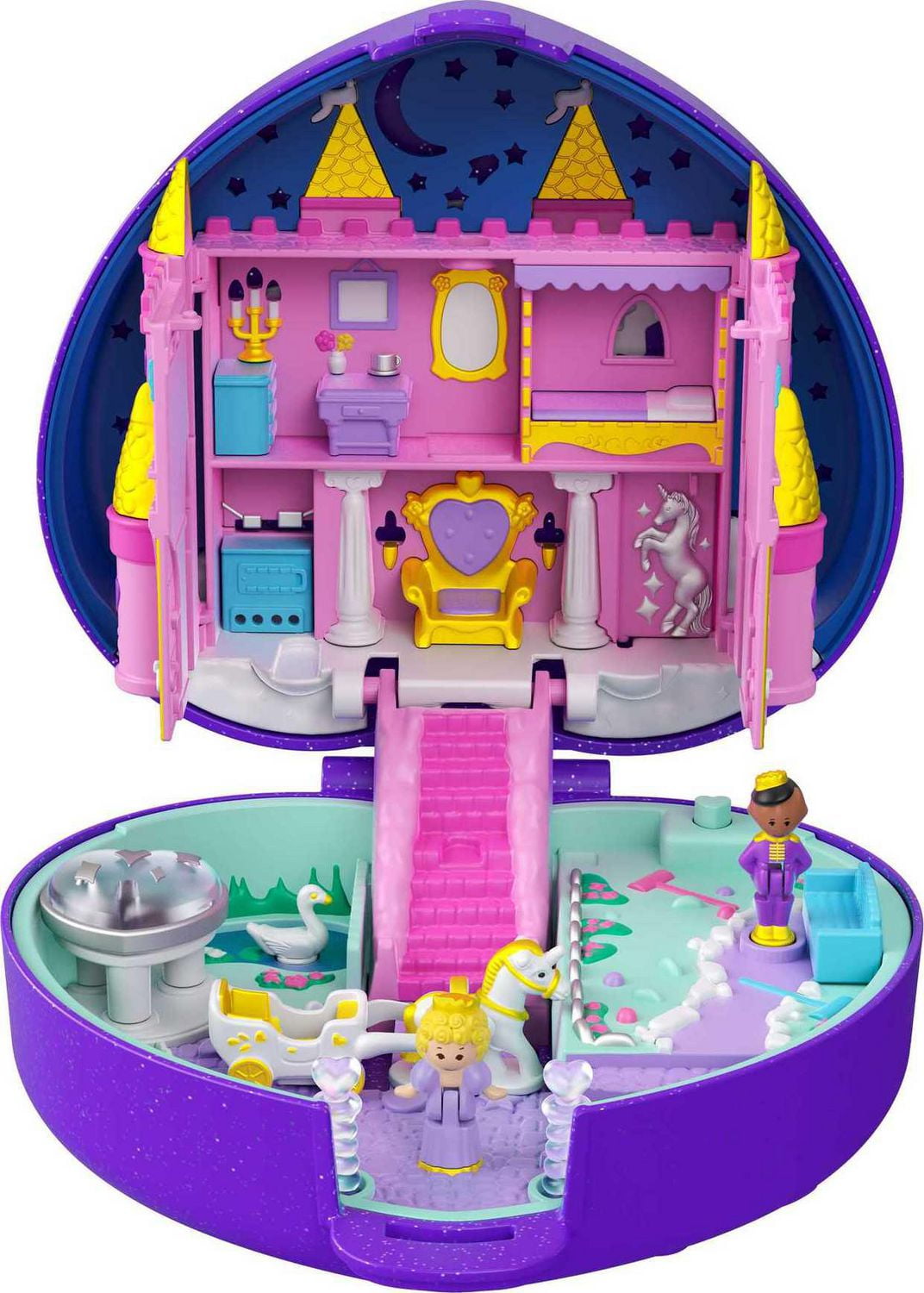 Polly Pocket Keepsake Collection Starlight Castle Compact