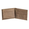 thumbnail image 2 of Genuine Dickies Men's Passcase Tan Leather Wallet, 2 of 3