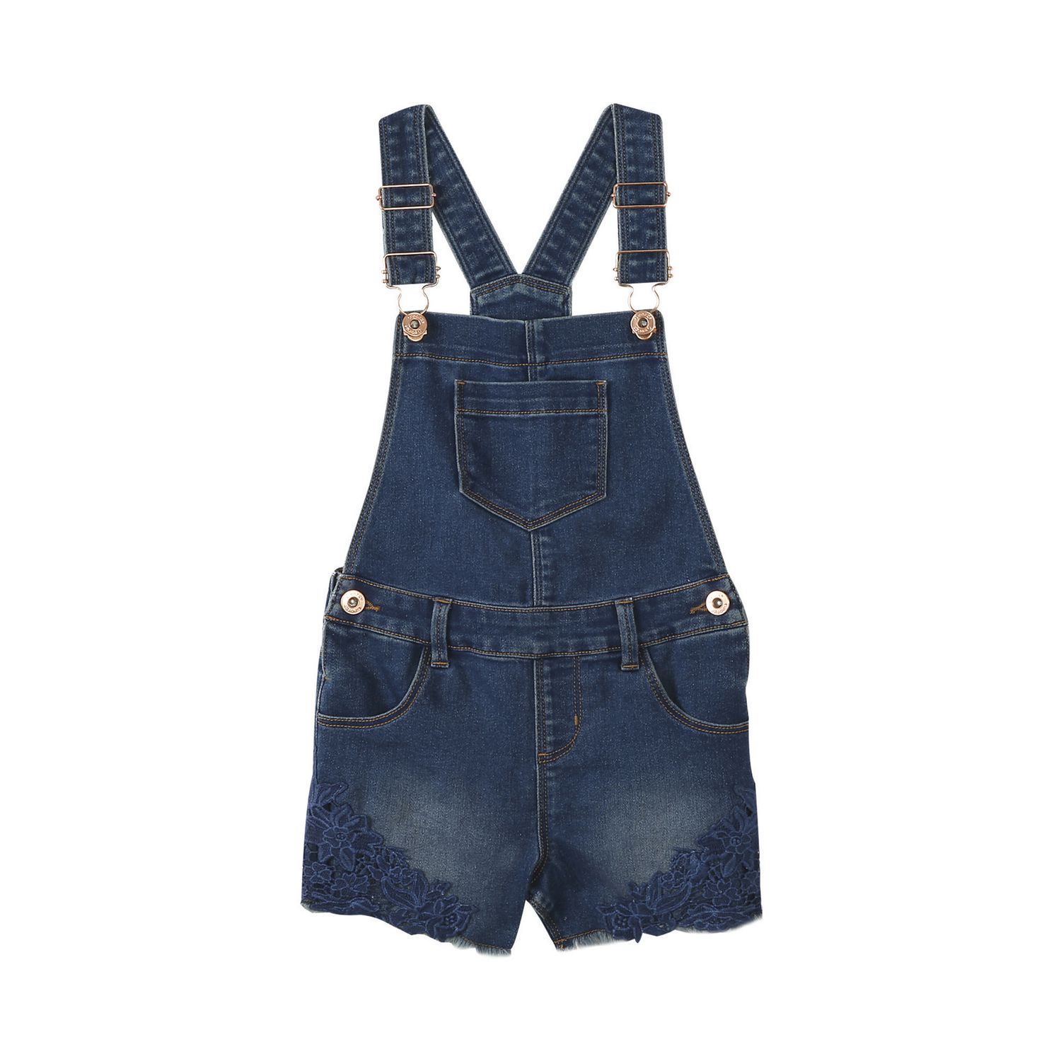 George Girls' Embellished Shortalls | Walmart Canada