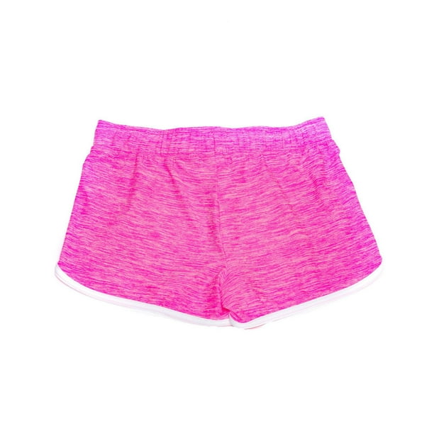 BCG Girls / Teens Athletic SHORTS, Hot Pink Elastic Waist, Size XL 16 (T66)